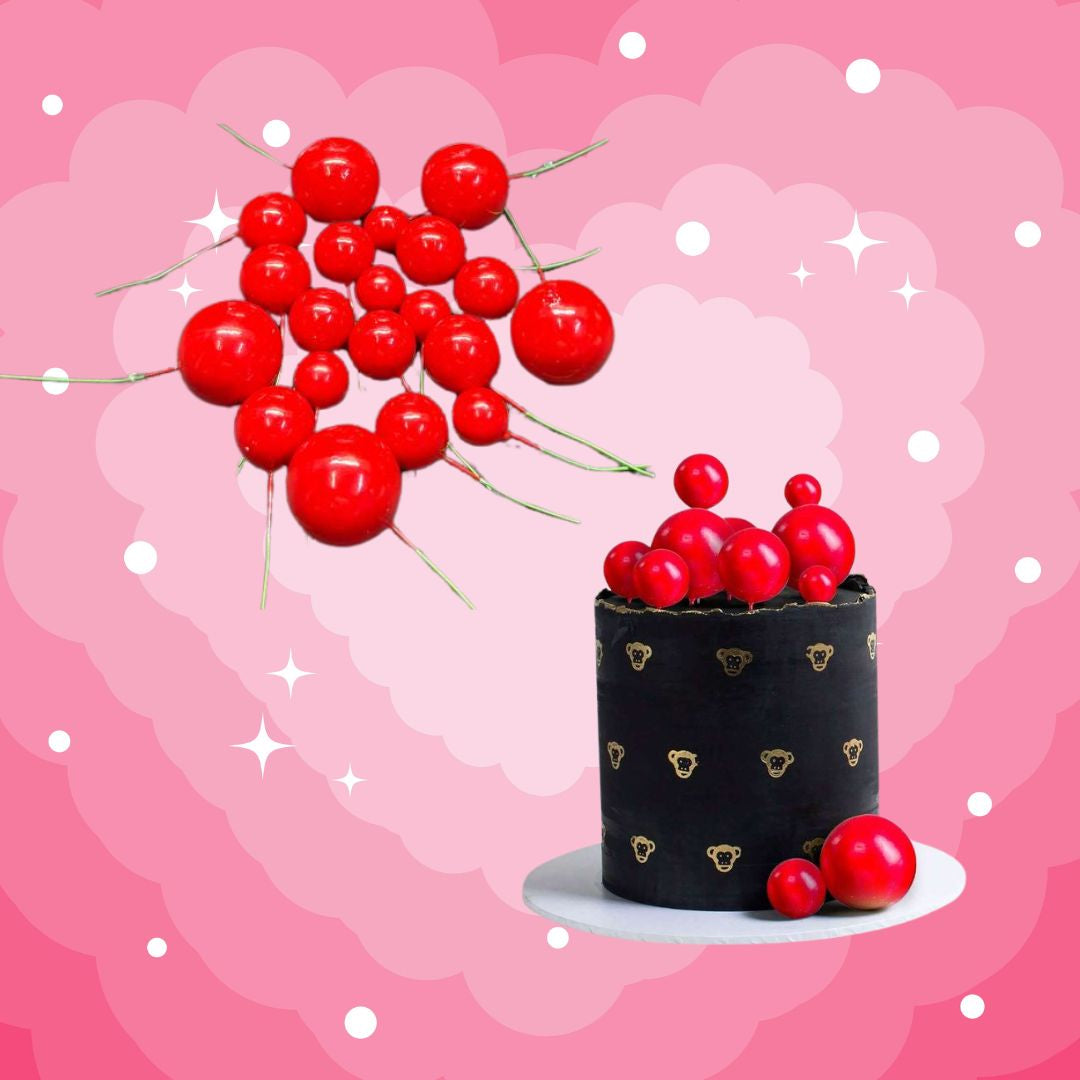 Faux Ball Cake Topper