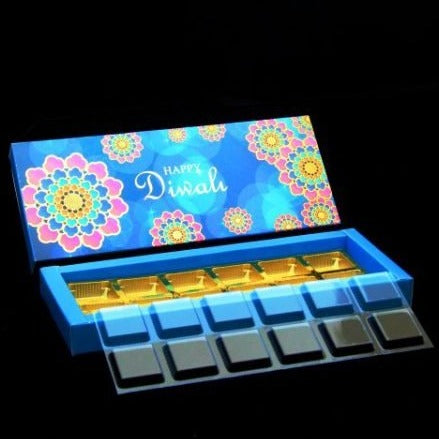 12 Diwali Box with Cavity & Lid (D.No-002) Sweetkraft | Baking supplies