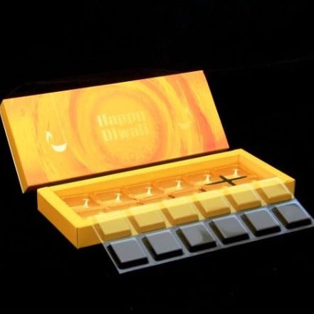 12 Diwali Box with Cavity & Lid (D.No-004) Sweetkraft | Baking supplies