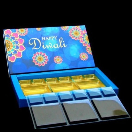 18 Diwali Box with DC Cavity & Lid (D.No-002) Sweetkraft | Baking supplies