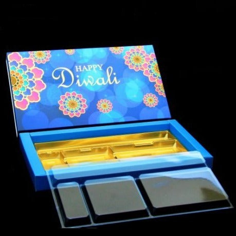 18 Diwali Box with Pataka Cavity & Lid (D.No-002) Sweetkraft | Baking supplies
