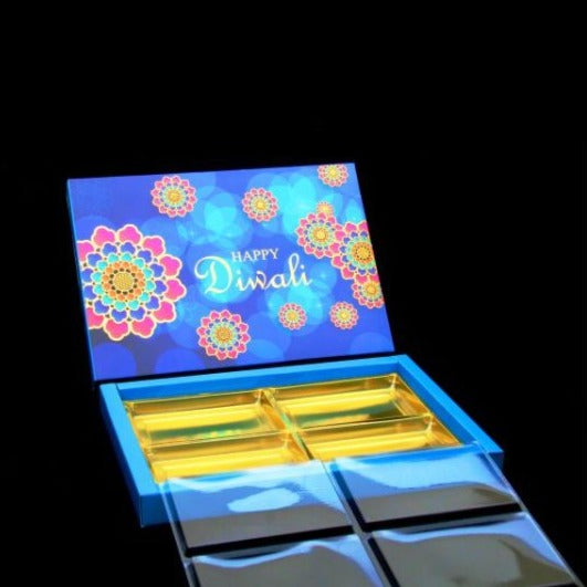 24 Diwali Box with Partition Cavity & Lid (D.No-002) Sweetkraft | Baking supplies