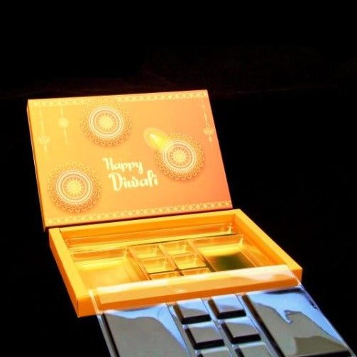 24 Diwali Box with Pataka Cavity & Lid (D.No-003) Sweetkraft | Baking supplies