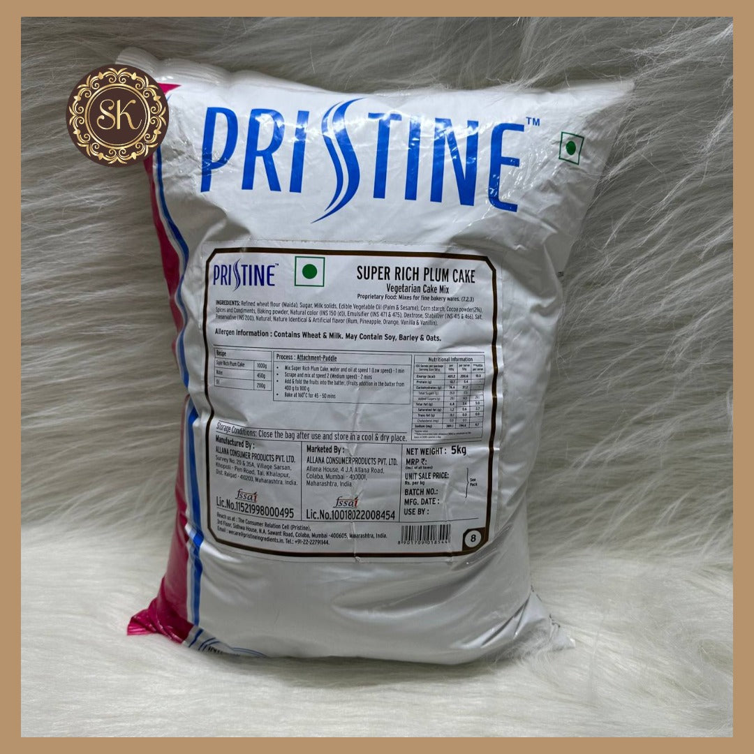 Plum cake premix - Pristine 5kgs Sweetkraft | Baking supplies