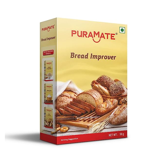 Bread Improver - Puramate 50gms Sweetkraft | Baking supplies