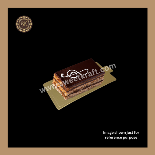 Rectangle Pastry Base | Cake Base |  Pastry Board  | Golden (Pack of 100pcs) Sweetkraft | Baking supplies