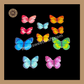 Edible Wafer Butterfly | Pre-Cut Wafer Paper | Stick on Cake Decor | Cake Topper - (EB-014) Sweetkraft | Baking supplies
