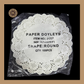 Doily Paper | Doyleys Paper | Pack Of 100 Sheets | Size -10.5inch Sweetkraft | Baking supplies