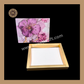12 Cavity Floral Print Box | 12 Cavity Box | Chocolate Box | Gift Box | Mithai Box | Purple- (Only Box) Sweetkraft | Baking supplies