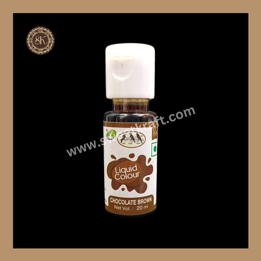 Food Colour | Chocolate Brown | Brand - Nandi (20ml) Sweetkraft | Baking supplies
