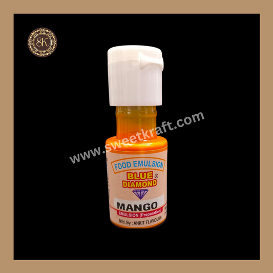 Food Emulsion | Mango | Emulsion | Brand -Blue Diamond (20ml) Sweetkraft | Baking supplies