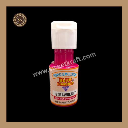 Food Emulsion | Strawberry  | Emulsion | Brand -Blue Diamond (20ml) Sweetkraft | Baking supplies