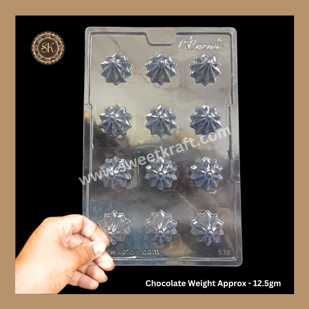 Plastic Chocolate Mould | Modak Mould | Cacao | Plastic Mould | Plastic Molds (PM-365) Sweetkraft | Baking supplies