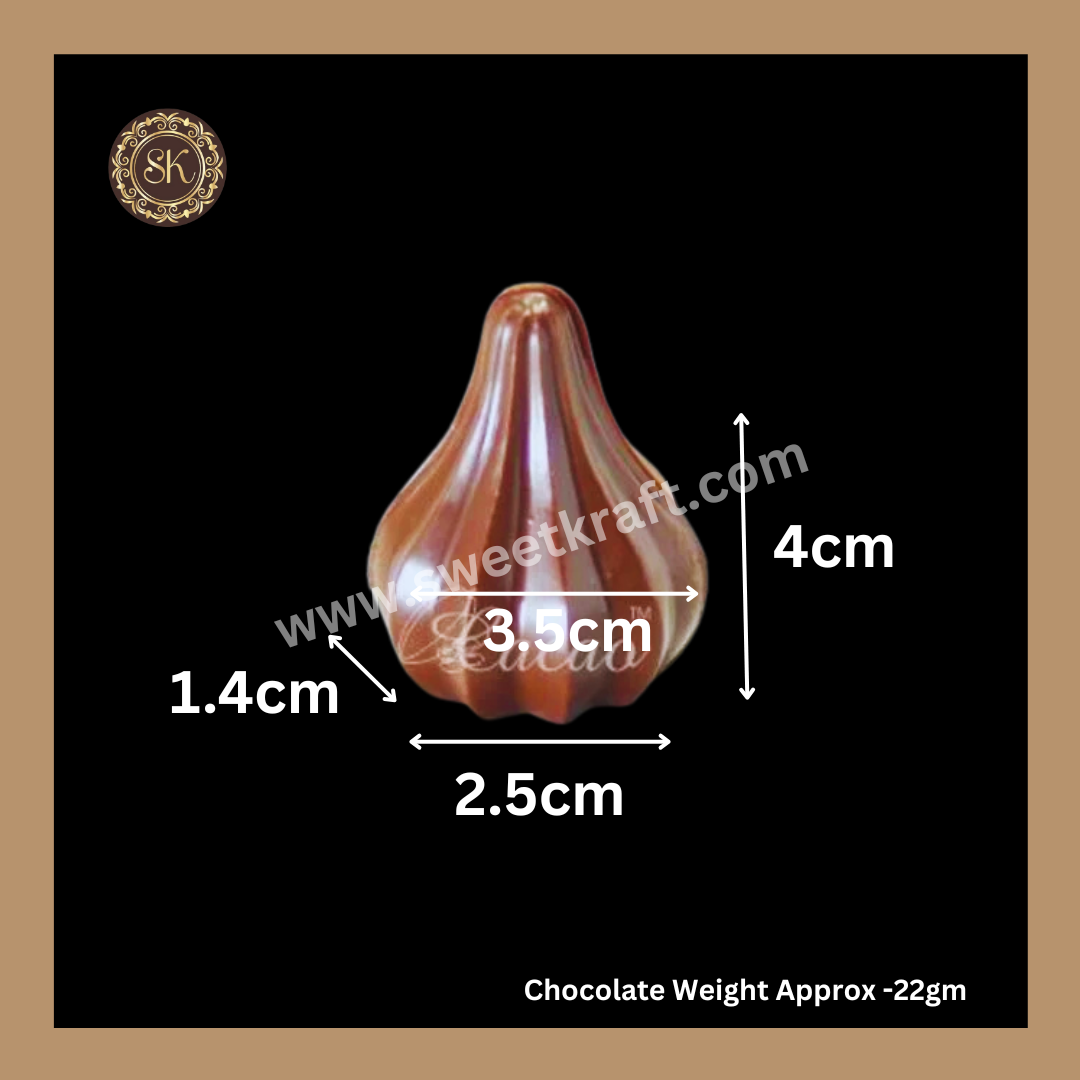 Plastic Chocolate Mould | Modak Mould | Cacao | Plastic Mould | Plastic Molds (PM-370) Sweetkraft | Baking supplies