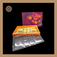 24 Pataka Diwali Box | Golden Cavity | Chocolate Box | Gift Box | Mithai Box | Orange- (With Cavity Lid Cover)