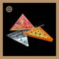 11 Cavity Ganpati Triangle Box | Modak Box with Lid | Triangle Shape Modak Box | Orange Colour | Pack Of 5pcs & 10pcs