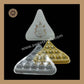 11 Cavity Silver Tikli Modak Box | Modak Shape Box | Modak Box Cavity Tray With Lid | Pack Of 5pcs & 10pcs