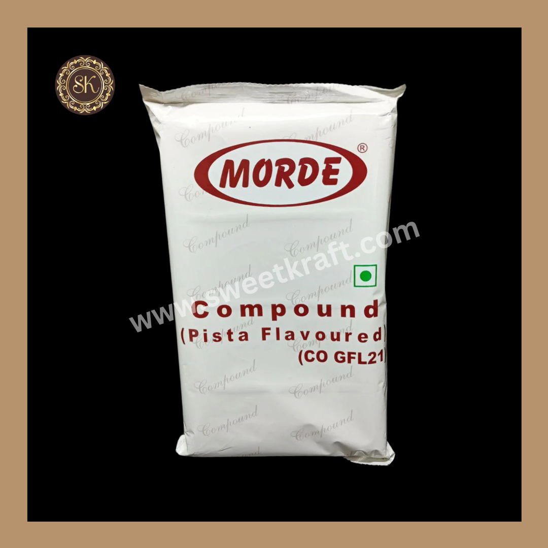 Pista flavoured compound - Morde 500gms Sweetkraft | Baking supplies