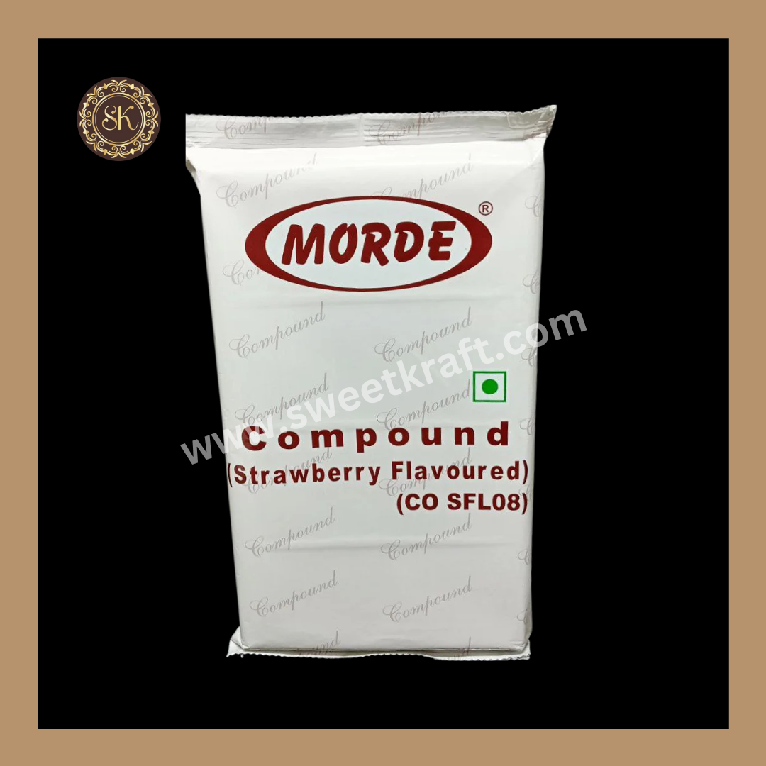 Strawberry flavoured compound | Strawberry compound  - Morde 500gms Sweetkraft | Baking supplies