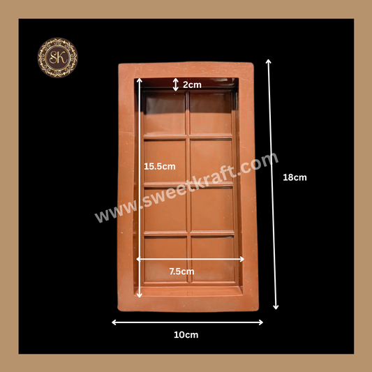 Silicon Chocolate Mould | Kunafa Silicone Bar Mould | Brown Silicone Mould | Pack Of 1pc (CSM-020) Sweetkraft | Baking supplies