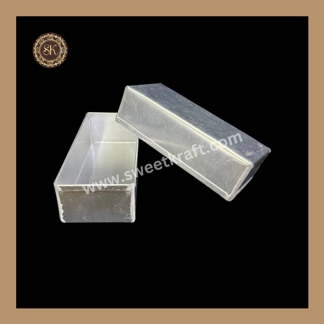 Aluminium Bread Mould | Bar Tin | Plum Cake Tin - 7x3x2inch Sweetkraft | Baking supplies