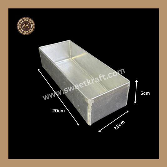 Aluminium Bread Mould | Bar Tin | Plum Cake Tin - 8x3x2inch Sweetkraft | Baking supplies