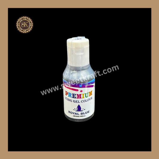 Royal Blue Colour | Food Gel Colours | Bakehaven - 20ml Sweetkraft | Baking supplies