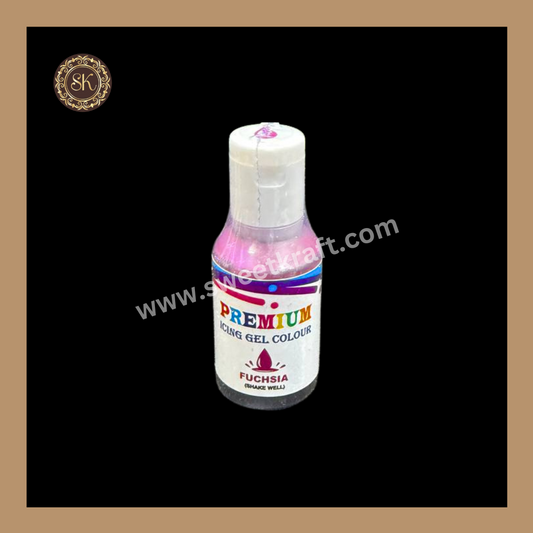Fuchsia Colour | Food Gel Colours | Bakehaven - 20ml Sweetkraft | Baking supplies