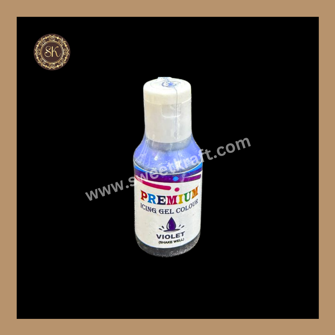 Violet Colour | Food Gel Colours | Bakehaven - 20ml Sweetkraft | Baking supplies