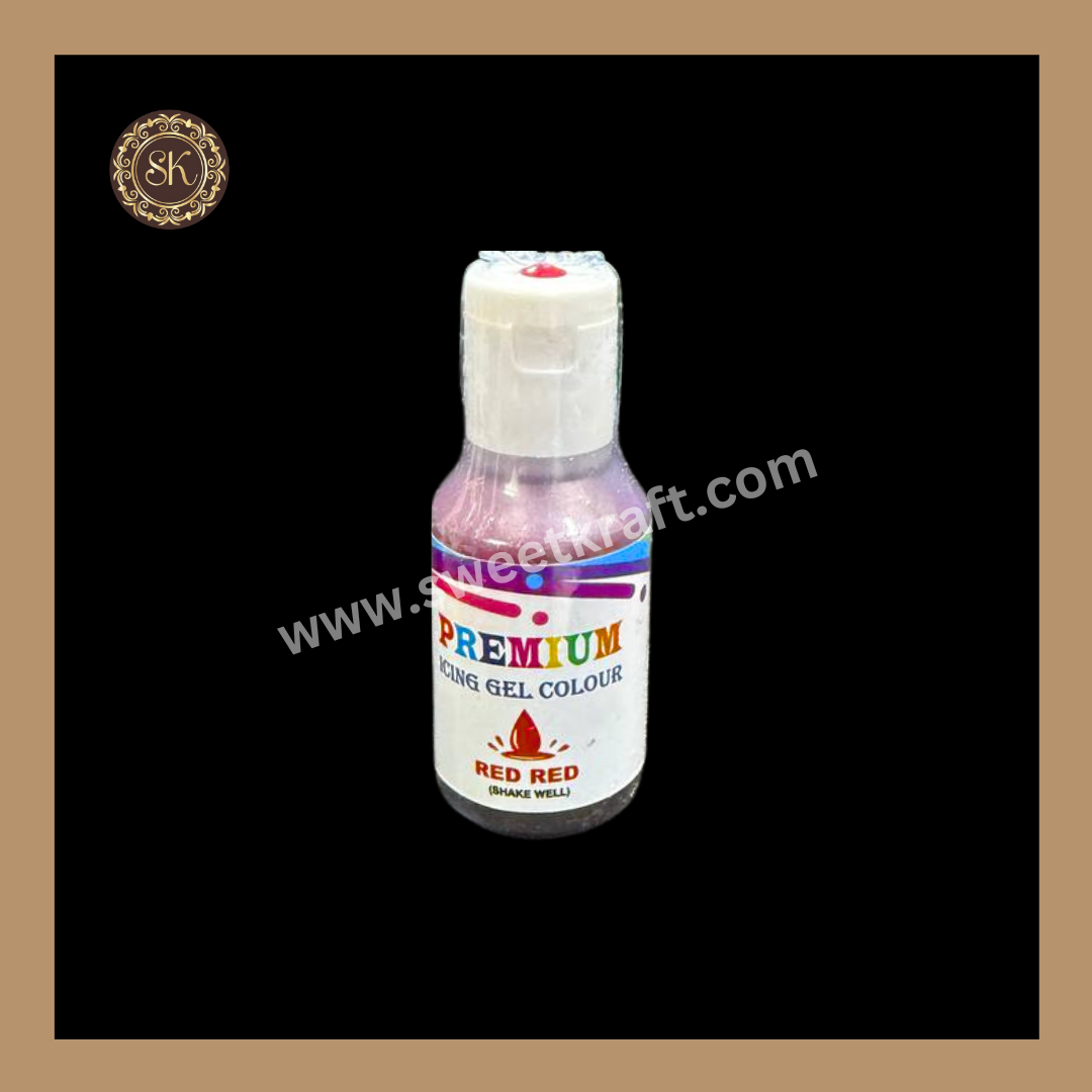Red Red Colour | Food Gel Colours | Bakehaven - 20ml Sweetkraft | Baking supplies
