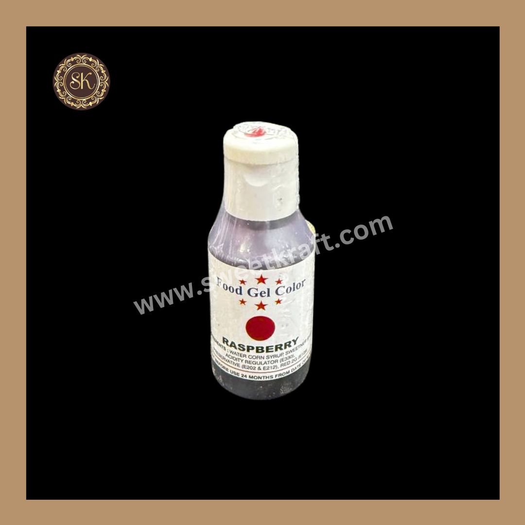 Raspberry Colour | Food Gel Colours | Bakehaven - 20ml Sweetkraft | Baking supplies
