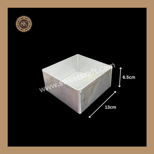 Aluminium Squar Cake Tin | Aluminium Cake Tin | Cake Tin - 5x5x2.5inch Sweetkraft | Baking supplies