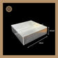 Aluminium Squar Cake Tin | Aluminium Cake Tin | Cake Tin - 9x9x2.5inch Sweetkraft | Baking supplies