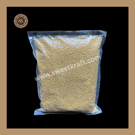 Fancy Candy | Sprinkles | Cake Topping | Golden Colour - Size 1 Sweetkraft | Baking supplies
