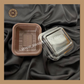 1 Brownie Container (002-0908) | Brownie Box | Plastic Brownie Box | Brown Colour - 10 Pieces Sweetkraft | Baking supplies