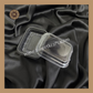 1 Mini Brownie Container (002-0906) | Brownie Box | Punnet Box |  Plastic Brownie Box | Black Colour - 10 Pieces Sweetkraft | Baking supplies