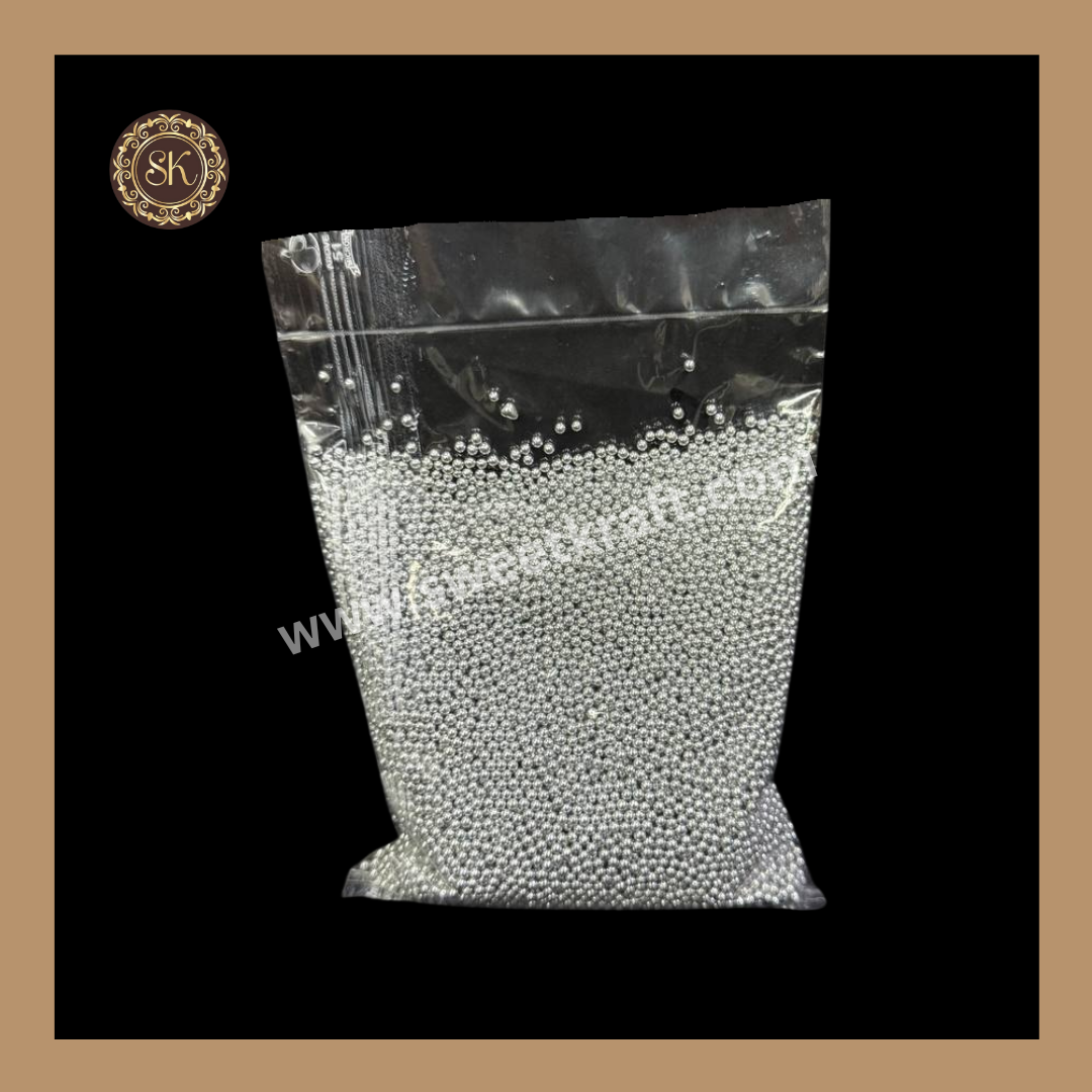 Fancy Candy | Sprinkles | Cake Topping | Silver Colour - Size 1 Sweetkraft | Baking supplies