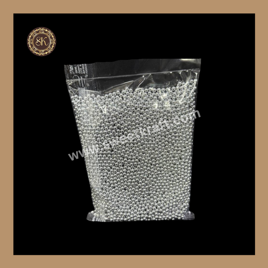 Fancy Candy | Sprinkles | Cake Topping | Silver Colour - Size 3 (500gm) Sweetkraft | Baking supplies