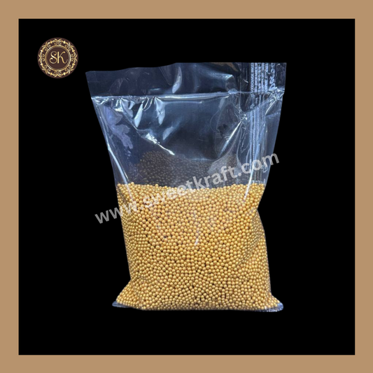 Fancy Candy | Sprinkles | Cake Topping | Golden Colour - Size 1 (500gm) Sweetkraft | Baking supplies
