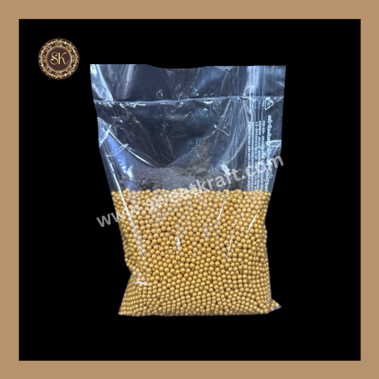 Fancy Candy | Sprinkles | Cake Topping | Golden Colour - Size 2 (500gm) Sweetkraft | Baking supplies