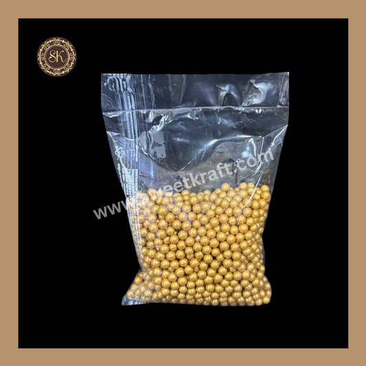 Fancy Candy | Sprinkles | Cake Topping | Golden Colour - Size 4 (500gm) Sweetkraft | Baking supplies