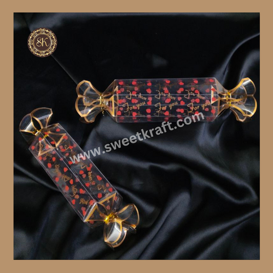 Kareena T-53 | Chocolate Box | Heart Box | Valentine's Day Box | Gifting Box | Rose Gold Colour Sweetkraft | Baking supplies