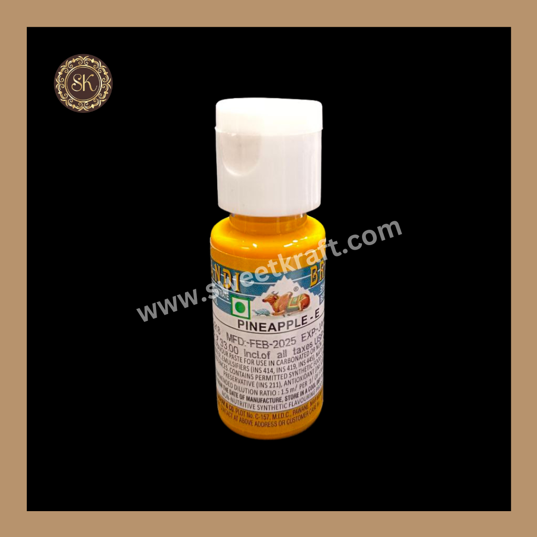 Pineapple - E | Emulsion | Brand - Nandi (20ml) Sweetkraft | Baking supplies