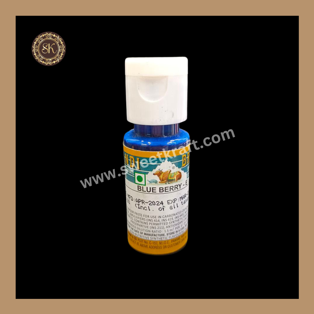 Blue Berry - E | Emulsion | Brand - Nandi (20ml) Sweetkraft | Baking supplies