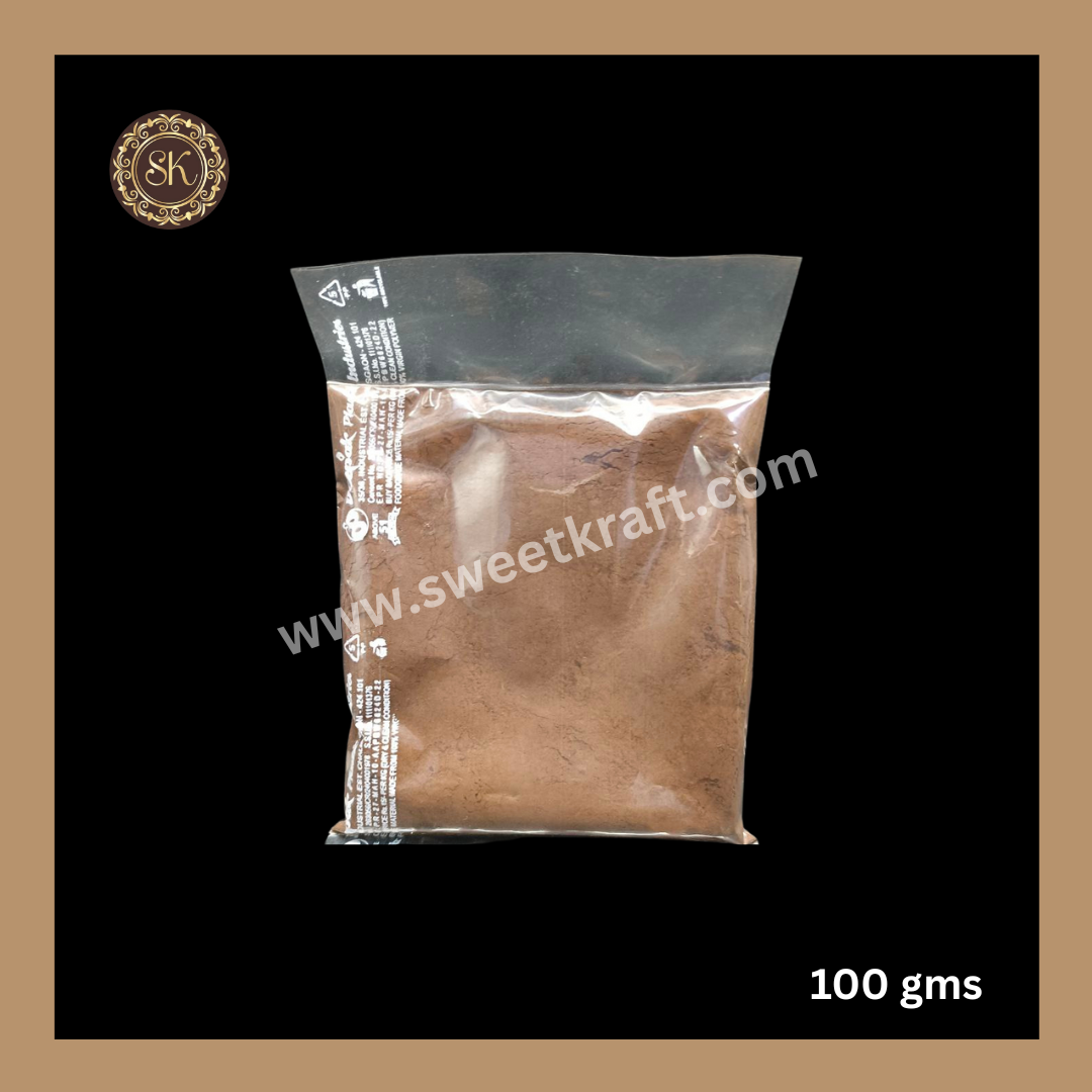 JB 800 Malaysian Cocoa Powder | Cocoa Powder | 100gms - (Pack Of 1) Sweetkraft | Baking supplies