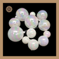Crystal Faux Balls | Crystal Balls | Cake Decoration Ball | White - Pack of 12 Pieces. Sweetkraft | Baking supplies