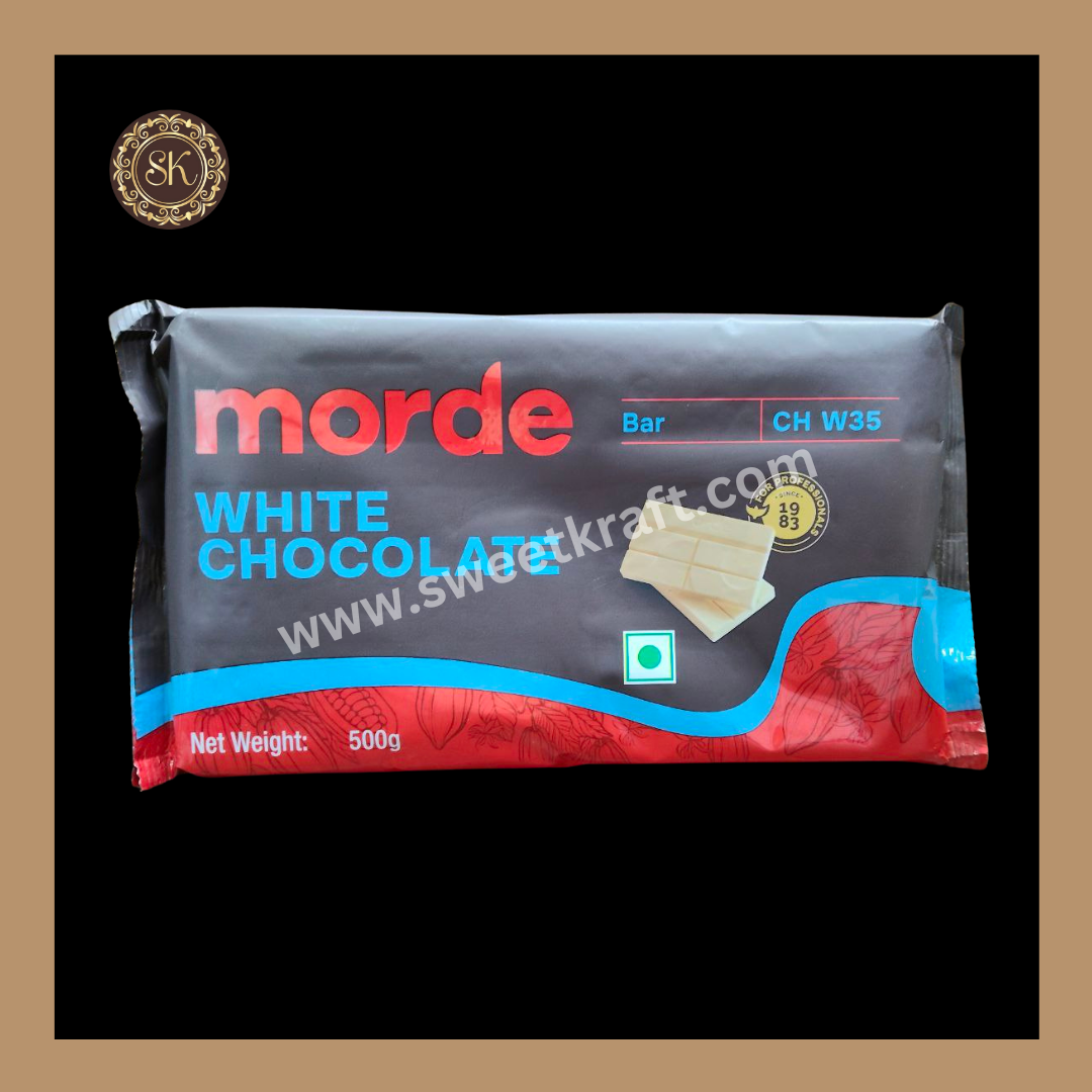 White Chocolate CH W35 | Morde - 500gms Sweetkraft | Baking supplies