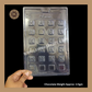 Plastic chocolate mould | Cacao | Happy Raksha bandhan Alphabet Mould | 3 Lines SMS Box | Plastic Mold | Plastic molds  (PM-308) Sweetkraft | Baking supplies