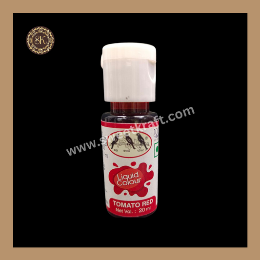Food Colour | Tomato Red | Brand - Nandi (20ml) Sweetkraft | Baking supplies