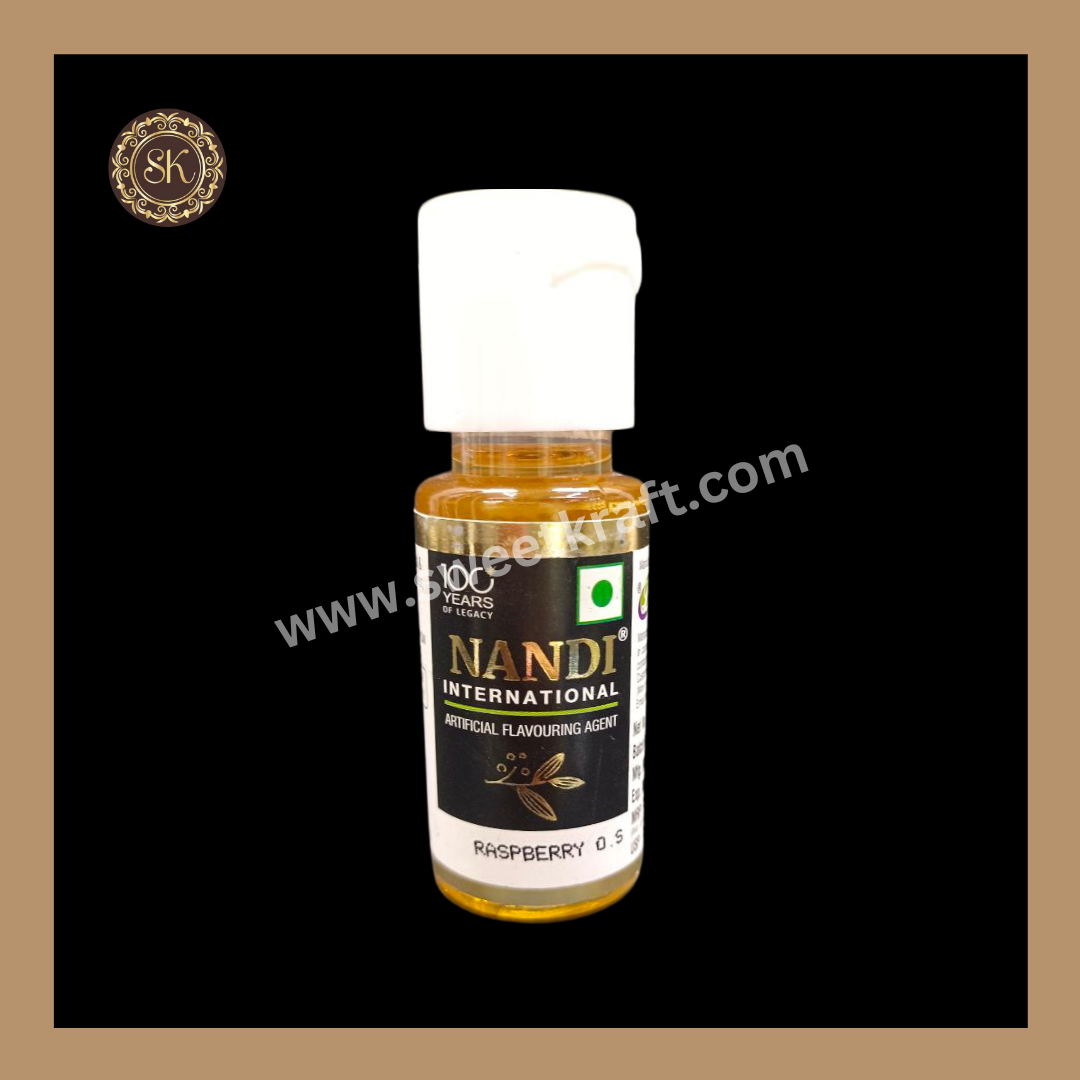Oil Soluble Flavour | Raspberry | Nandi International - 20ml Sweetkraft | Baking supplies